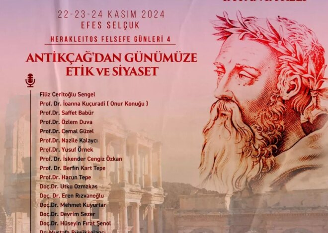 Herakleitos Felsefe Günleri İzmir’de Başlıyor